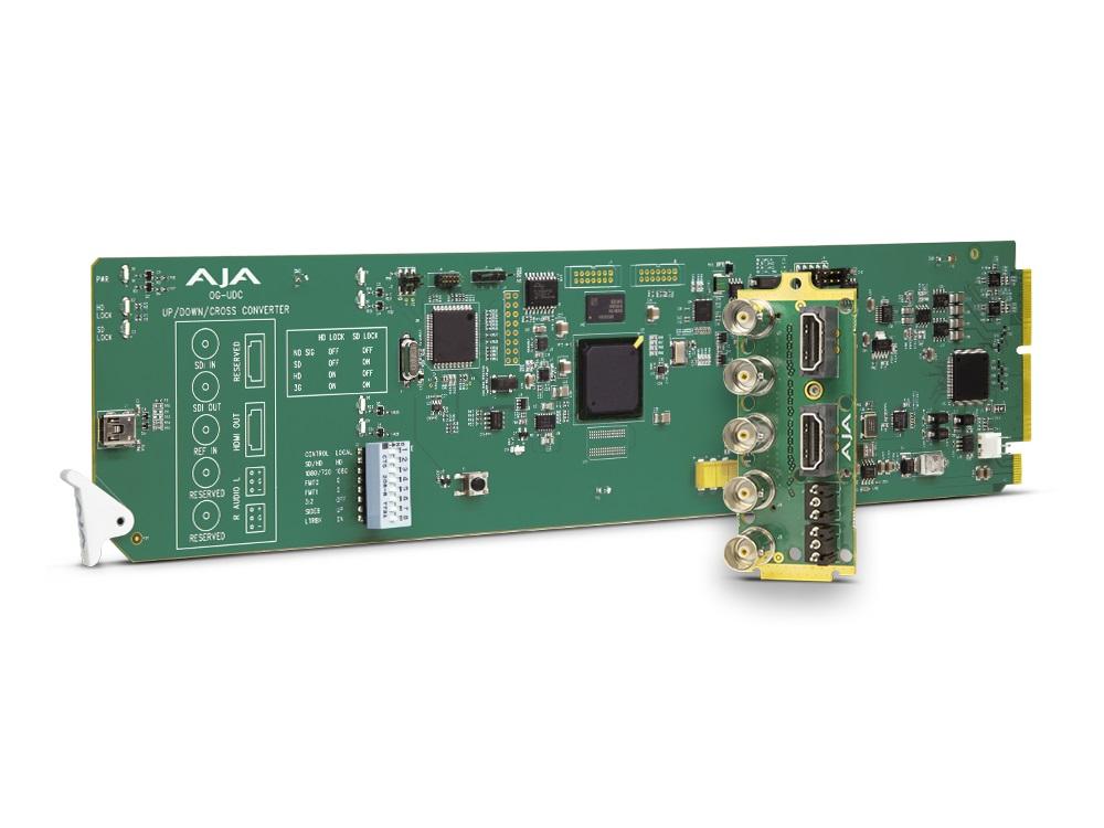 OG-UDC 3G-SDI Up/Down/Cross-Converter with DashBoard Support by AJA