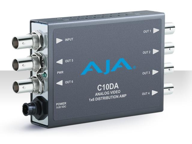 C10DA-b 1x6 Analog Video Distribution Amplifier by AJA