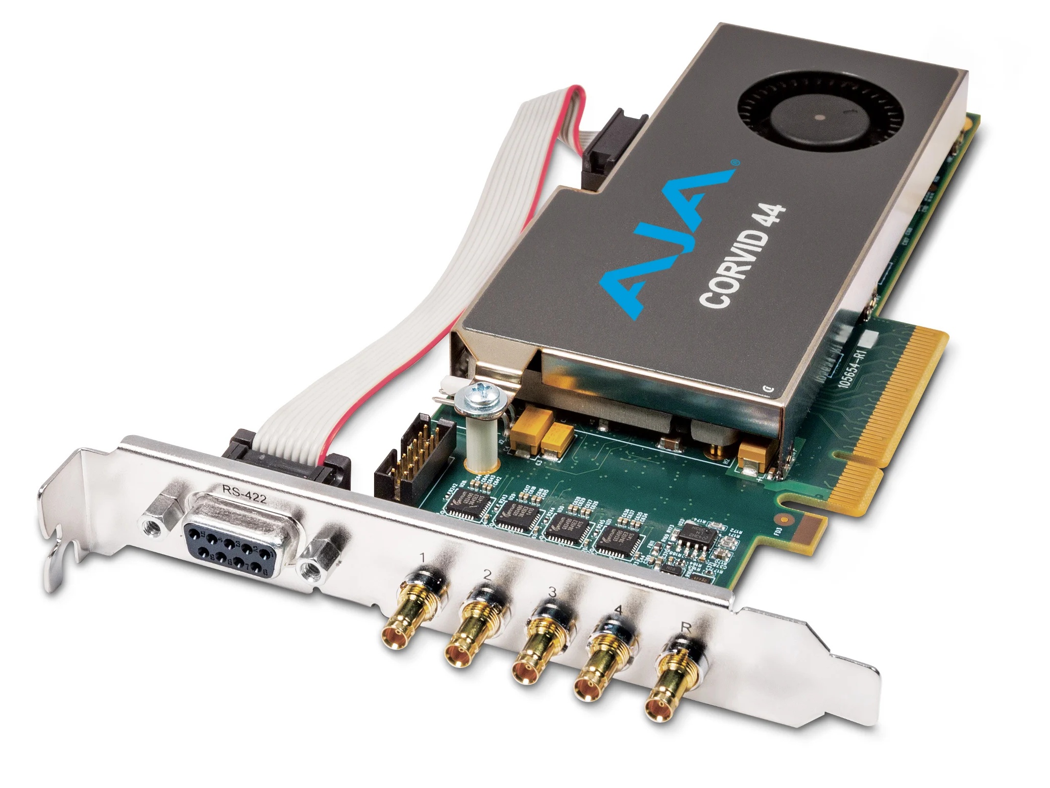 AJA CRV44-T-NC1 Corvid 44 8-Lane PCIe 4-Channel SDI 4K