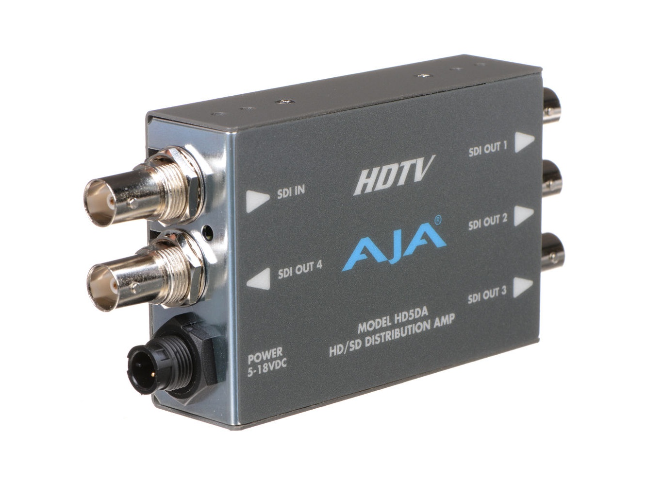 AJA HD5DA-R0 SDI Distribution Amplifier 1x4 Auto Equalize