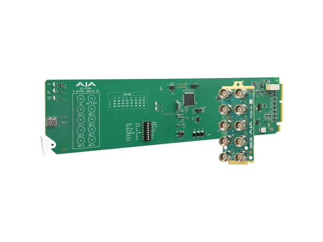 AJA OG-C10DA 1x9 Analog Distribution Amplifier / NTSC PAL