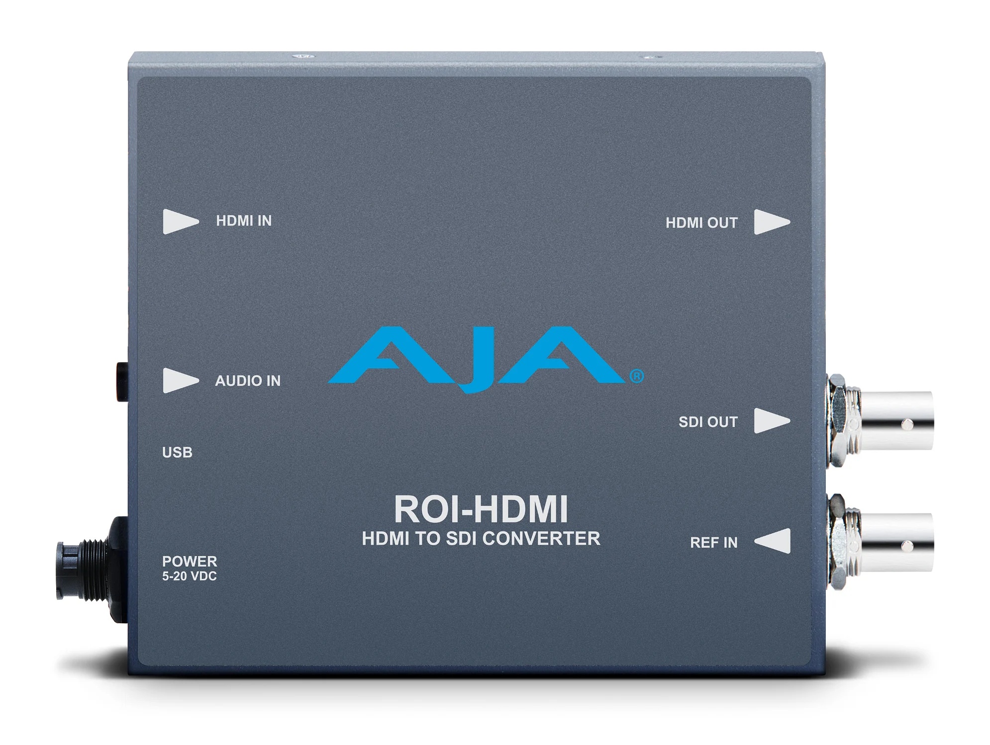 AJA ROI-HDMI-R0 HDMI to 3G-SDI Scan Converter/ROI Scaling/HDMI Loop