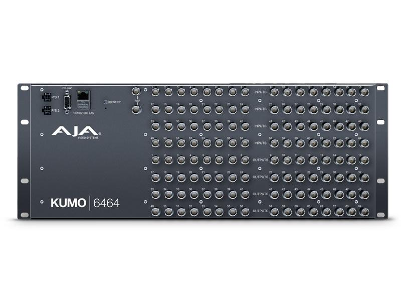 KUMO 6464 64x64 Compact 3G-SDI/HD-SDI/SDI Router by AJA
