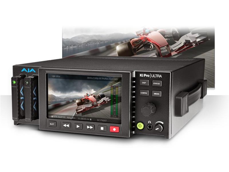 Ki Pro Ultra 4K/UltraHD and 2K/HD Recorder/Player with 4K 60p Support by AJA