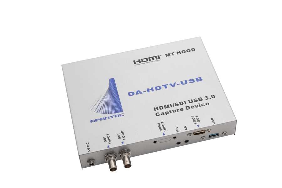 DA-HDTV-USB HDMI / SDI to USB Grabber by Apantac
