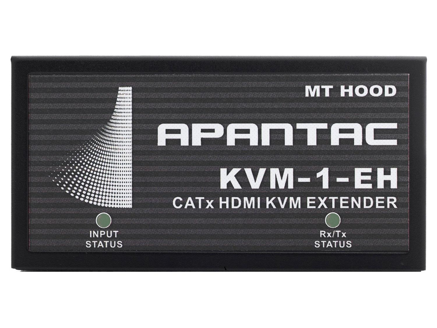 KVM-1-EH HDMI/DVI-D/USB KVM Extender (Transmitter) over CAT 5e/6 - 150ft by Apantac