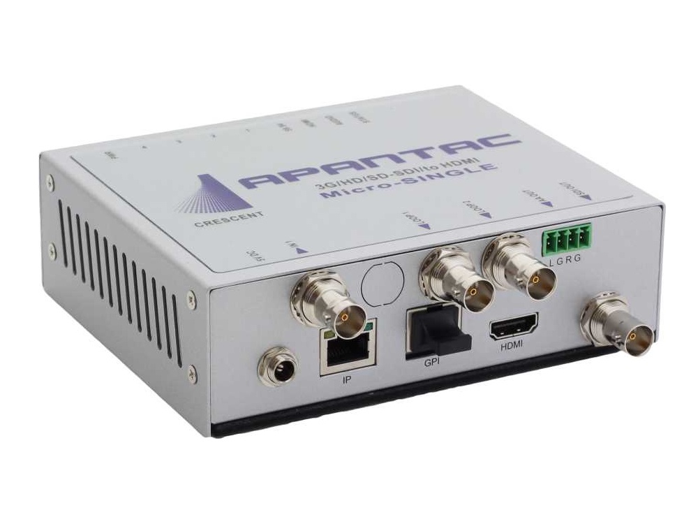 Micro-Single-C 3G to HDMI/SDI Scaler/Converter with Color Correction by Apantac