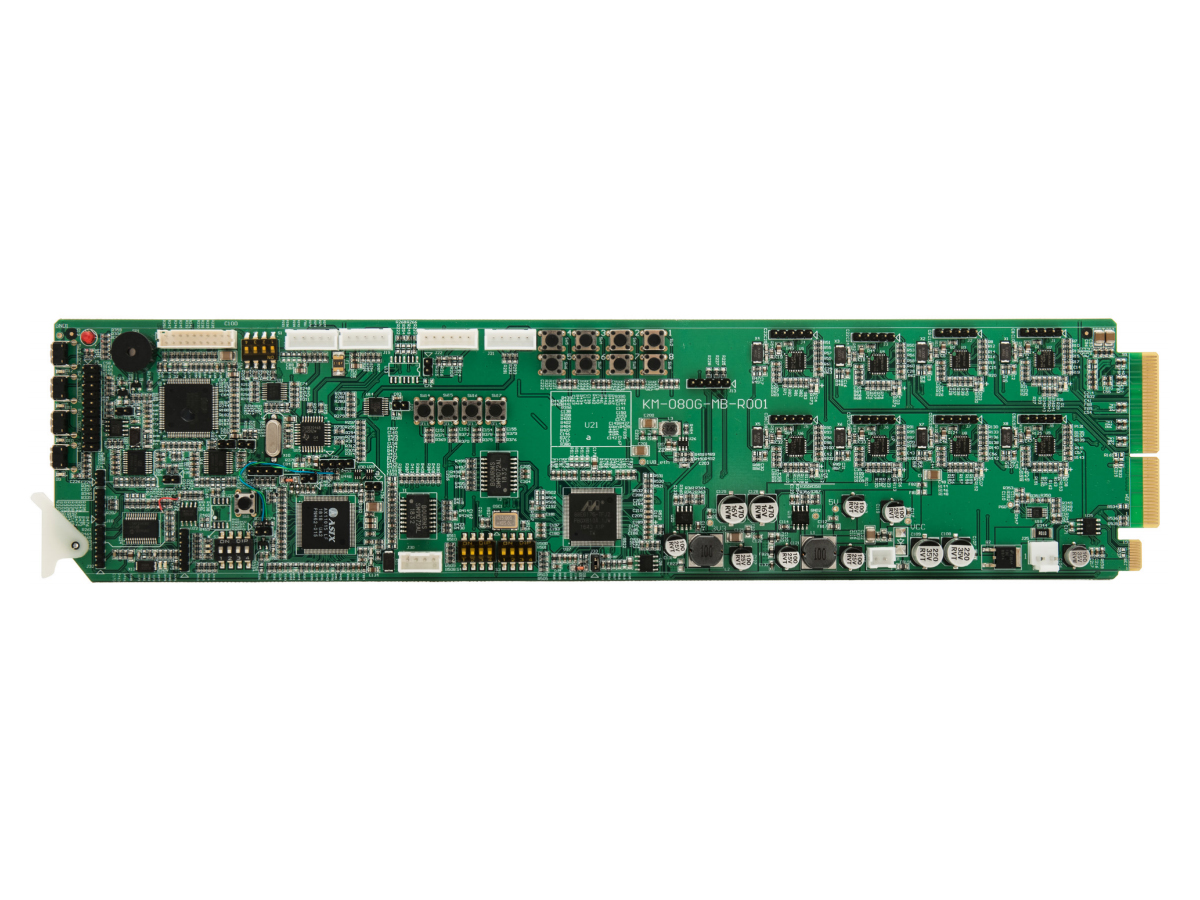 OG-KM-8-MB openGear KM Switch supports switching up to 8 computers by Apantac