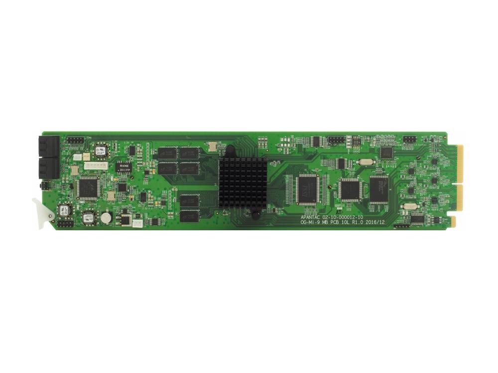 OG-Mi-9-MB 9 Input openGear Multiviewer Card with Dual Output by Apantac