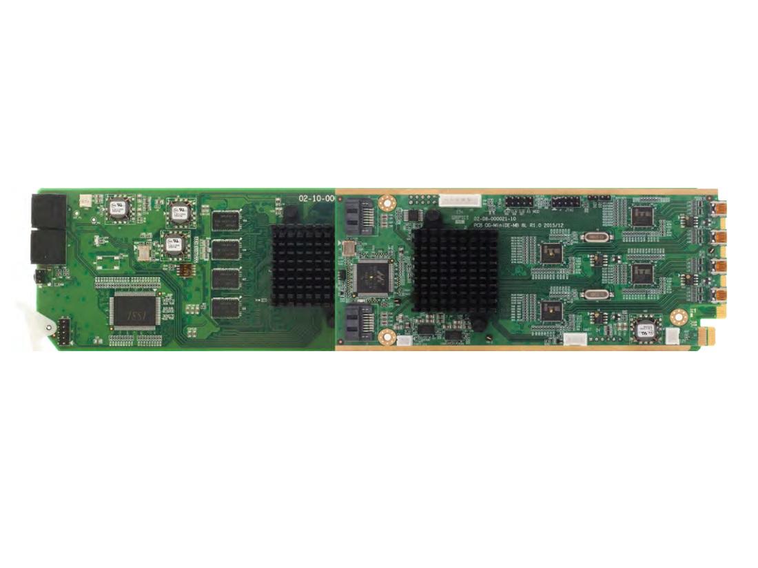 OG-MiniDE-II-SET-1 openGear HDMI Quad Split Card w Rear Module by Apantac