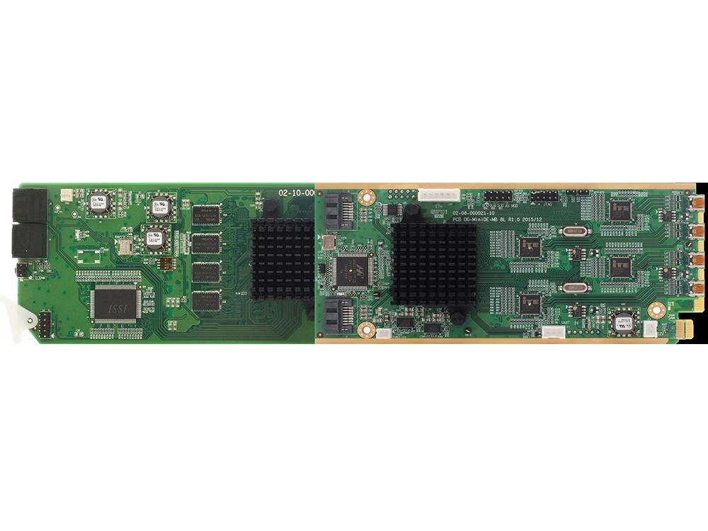OG-MiniDL-2 2-MB Modular Cascadable HDMI   SDI Quad-Split (2 HDMI/2 SDI) by Apantac