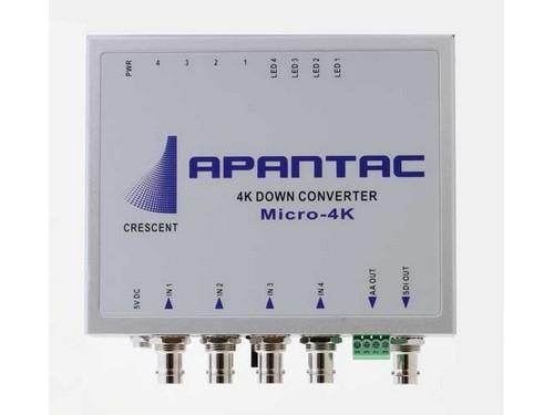 Micro-4K 4K UHD 4x 3G -SDI to SDI/HDMI Converter by Apantac