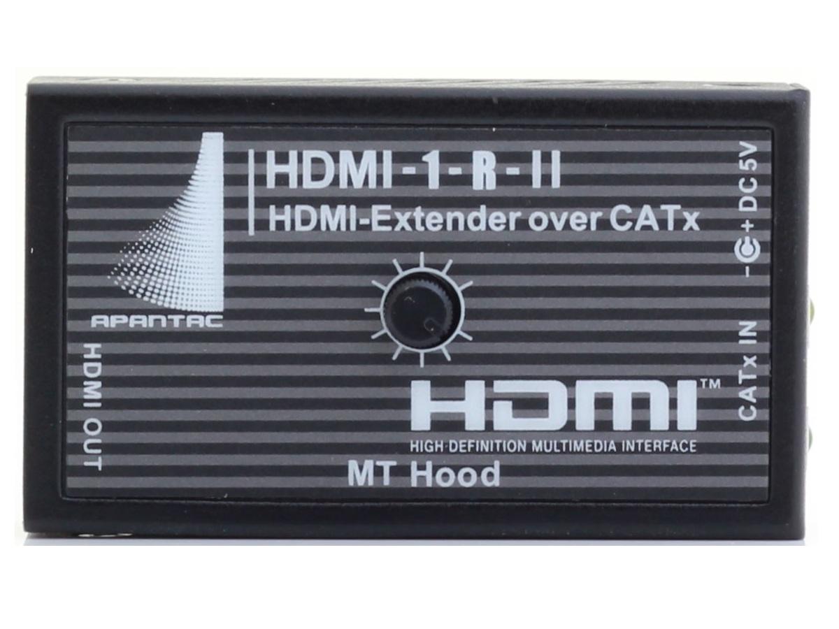 HDMI-1-R-II HDMI Extender (Receiver) over CAT6 up to 150 feet at 1920x1080p by Apantac