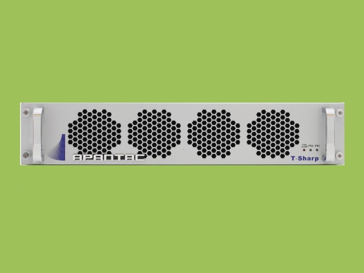 T-4x4-HDMI-2RU-S 2RU 4x4 HDMI I/O Multiviewer w UOM-SFP-A by Apantac