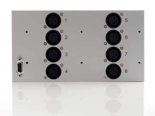 AES-BL 8x XLR balanced AES audio inputs for LE/LX/LI/DE/DL series by Apantac