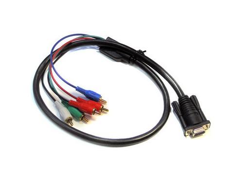 CV-SV-C-SR 3in Composite and S-Video Breakout Cable for VGA-1-E Extender by Apantac