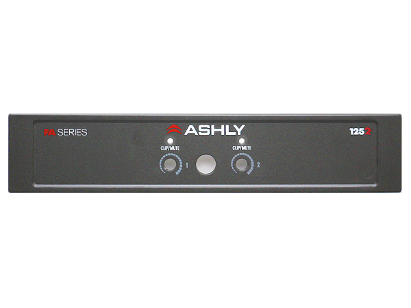 FA 125.2 1/2RU 2 x125W Power Amplifier/ 4/8 Ohms/ 70/100V by Ashly