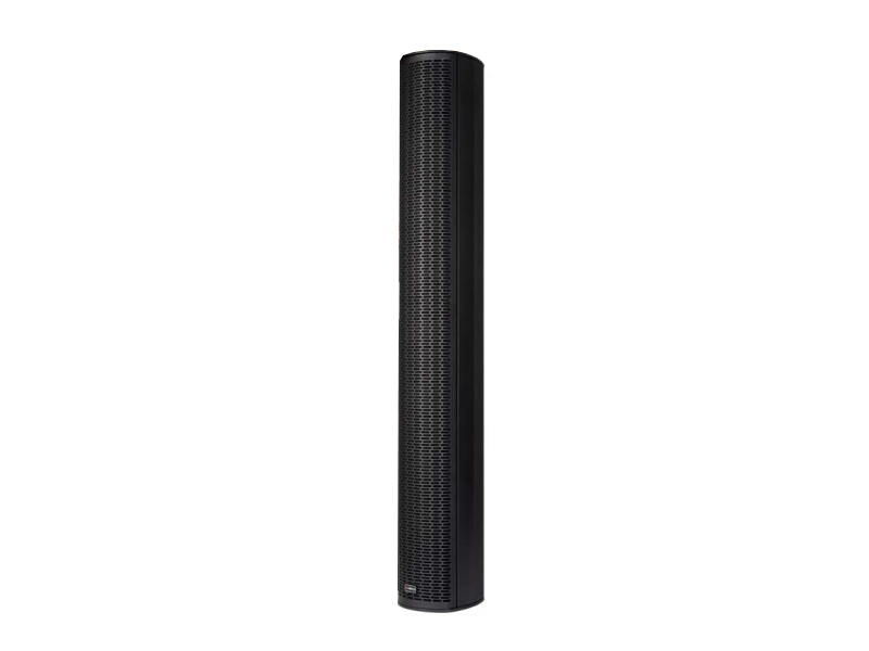 IS3.8P 8 x 3 inch Passive Dual-Z Focused Directivity Column Speaker (Single Black) by Ashly