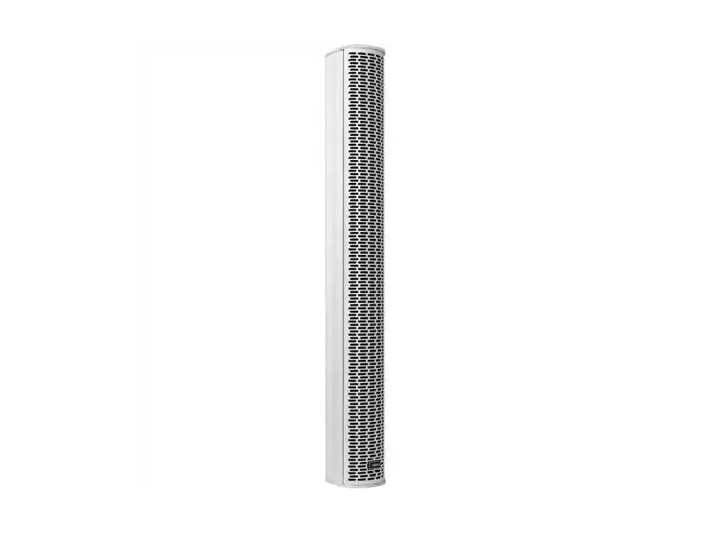 IS3.8PW 8 x 3 inch Passive Dual-Z Focused Directivity Column Speaker (Single White) by Ashly