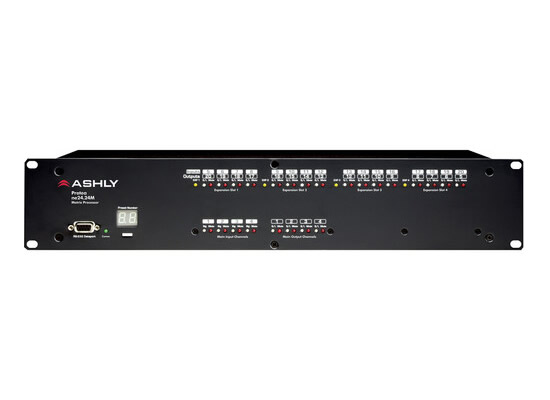 ne24.24mt (8x12) Ashly Protea ne24.24MT Matrix Digital Signal Processor with 8x12 I/O by Ashly