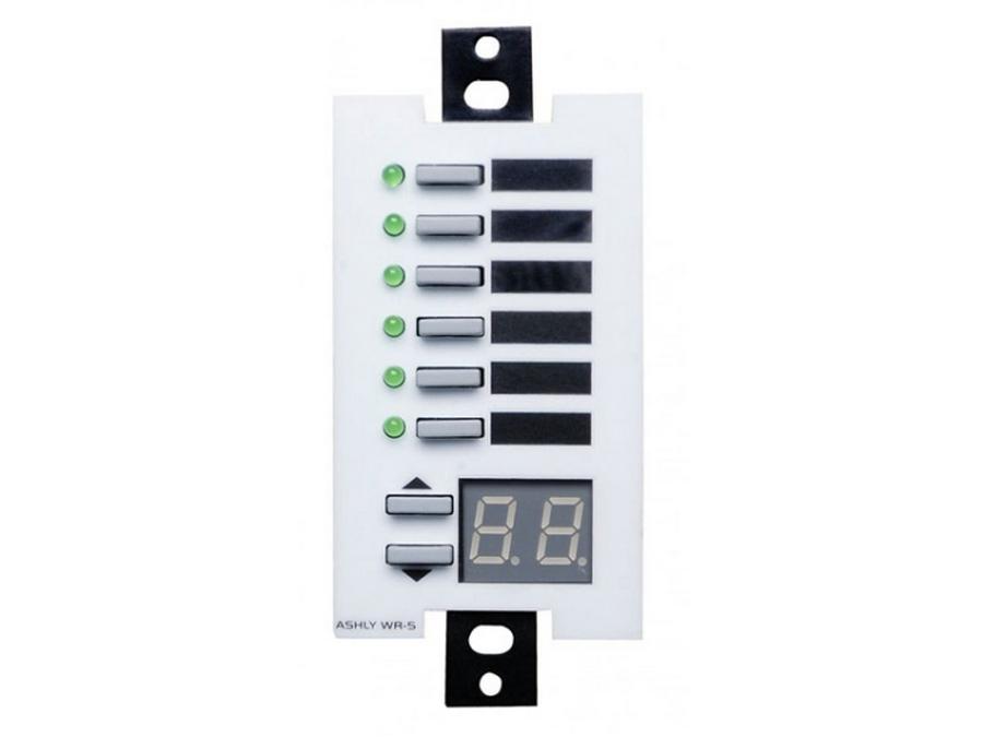 WR-5 Wall Remote/Programmable Multi-Function by Ashly