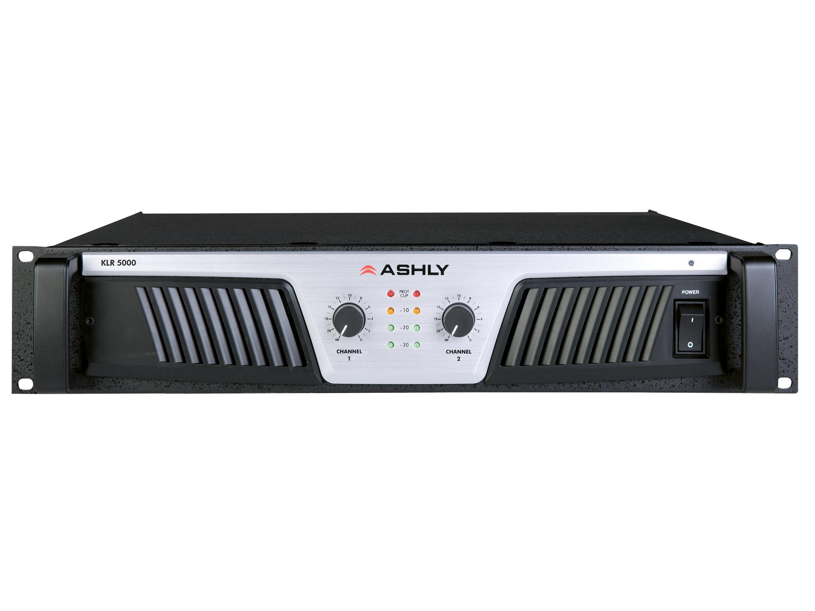 KLR-5000 Power Amplifier 2 x (2500W 2)(1700W 4)(1000W 8) Ohms by Ashly