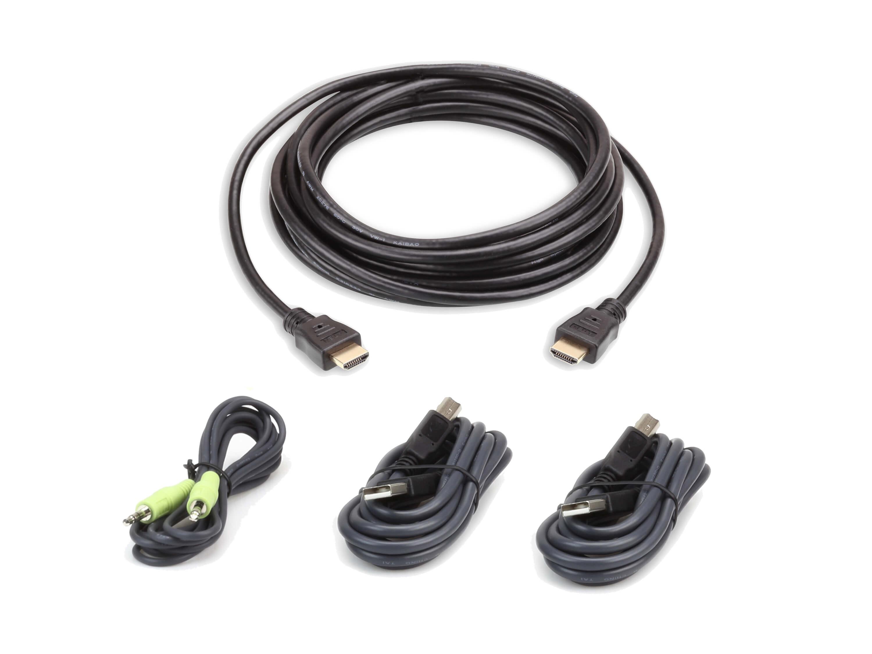 2L-7D03UHX4 3m USB HDMI Secure KVM Cable Kit by Aten