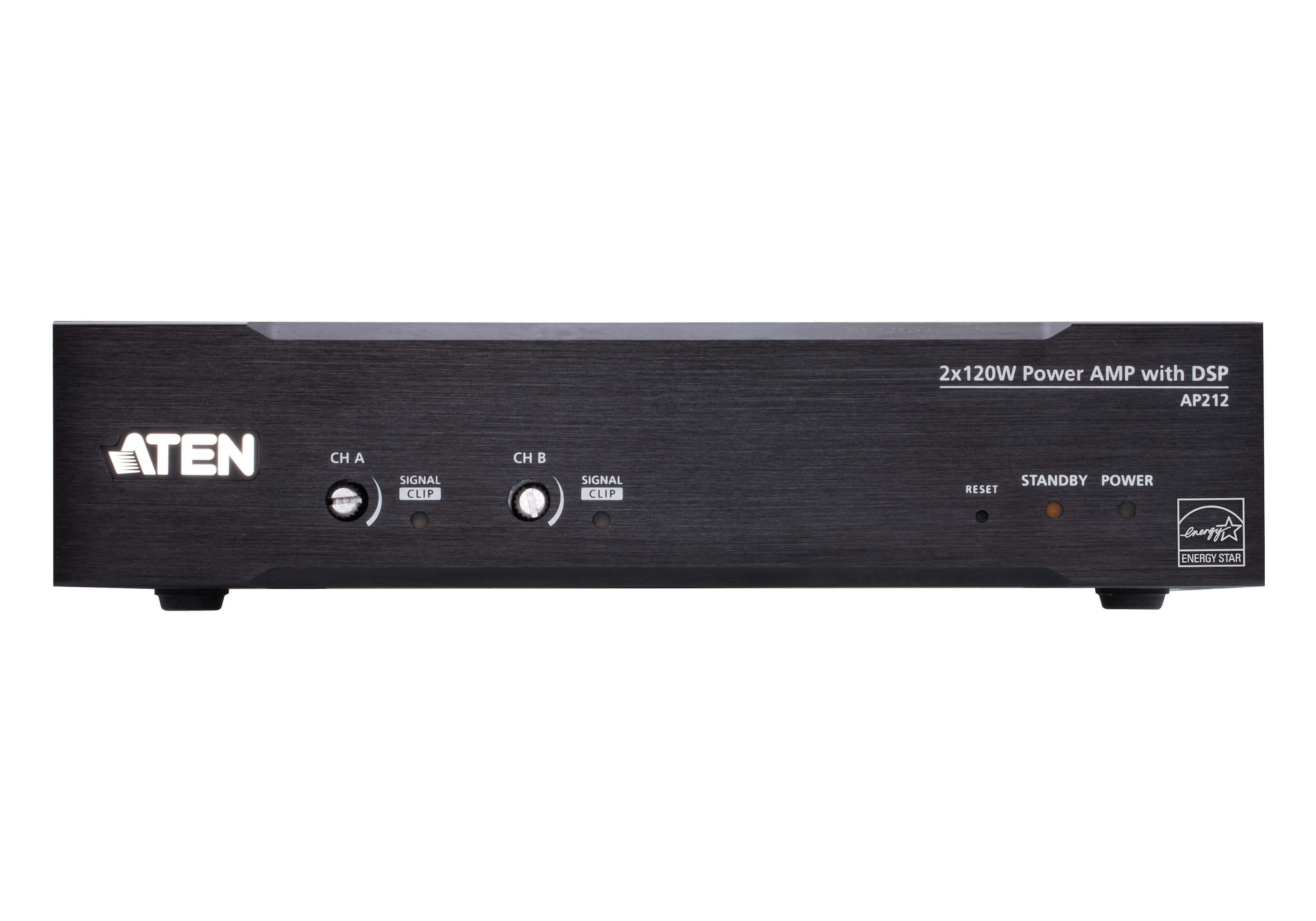 AP212 2 x 120W Power Amplifier with DSP by Aten