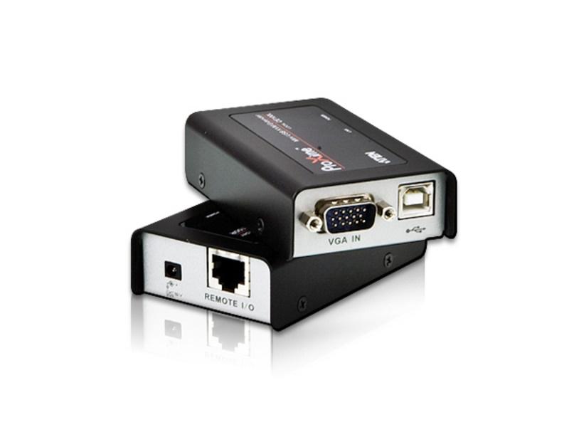 CE100 USB VGA Cat 5 Mini KVM Extender (Transmitter/Receiver) Kit by Aten