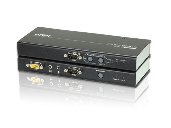 CE750A USB VGA/Audio Cat 5 KVM Extender (Transmitter/Receiver) Set by Aten