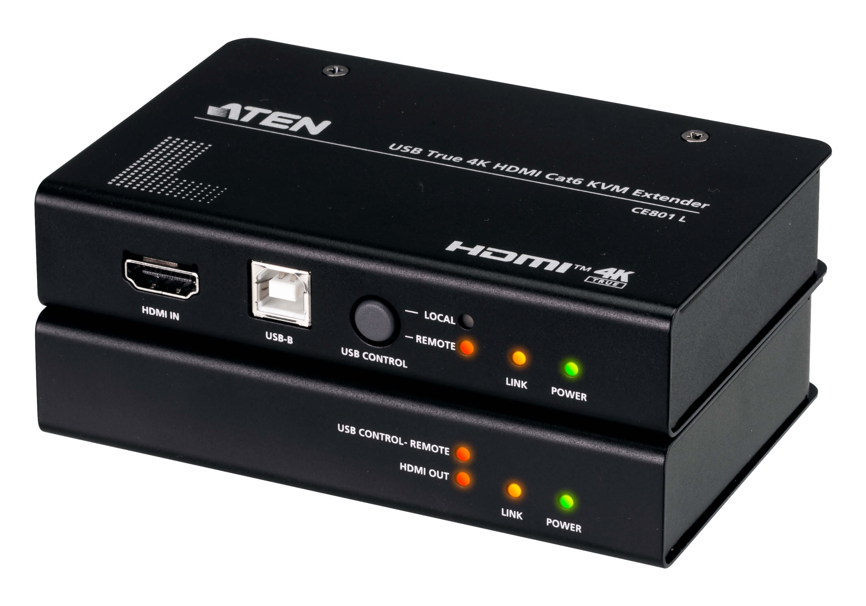CE801 USB True 4K HDMI Cat 6 KVM Extender (4K @ 70 m / FHD @ 100 m) by Aten