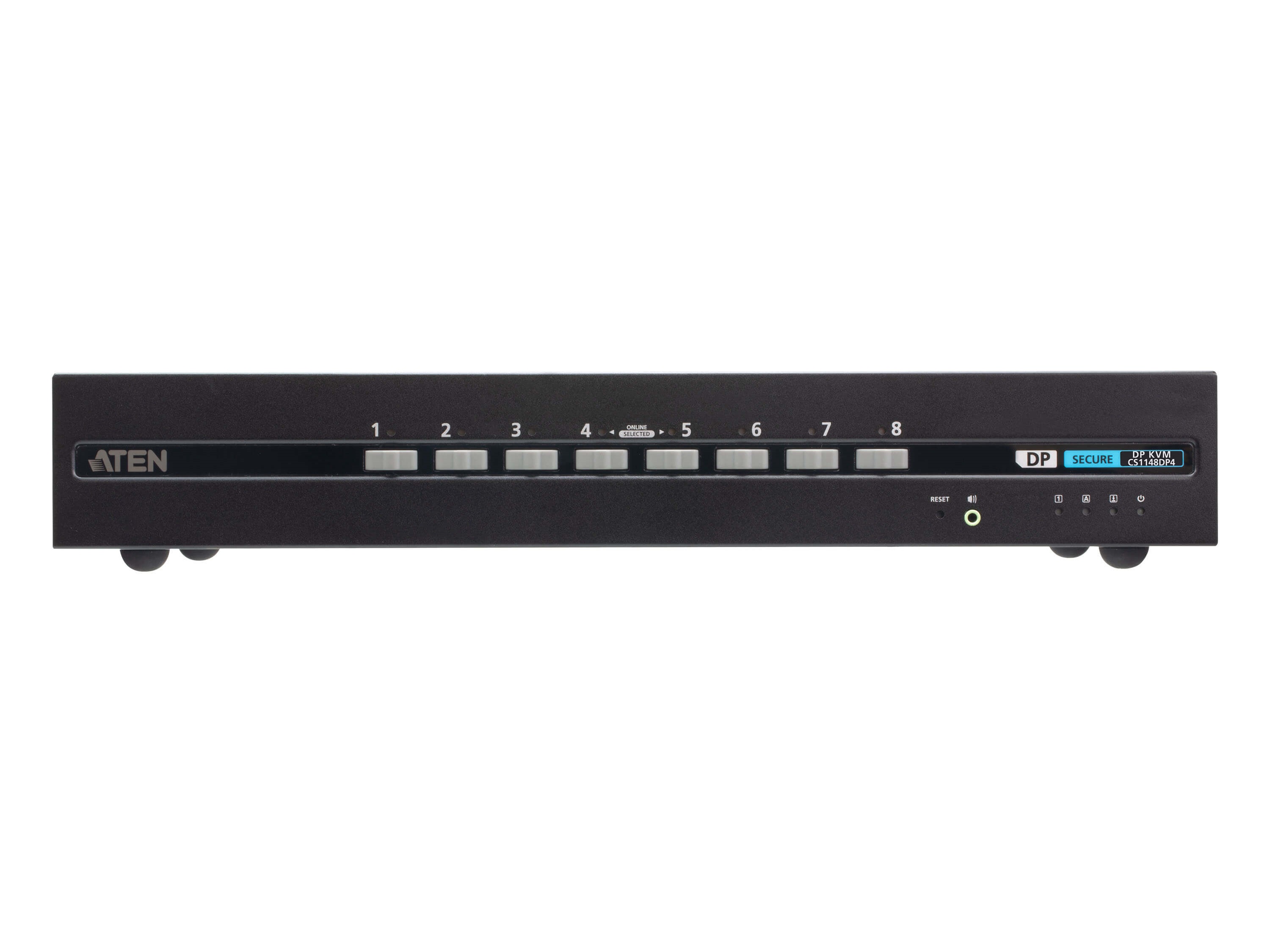 CS1148DP4 8-Port USB DisplayPort Dual Display Secure KVM Switch (PSD PP v4.0 Compliant) by Aten