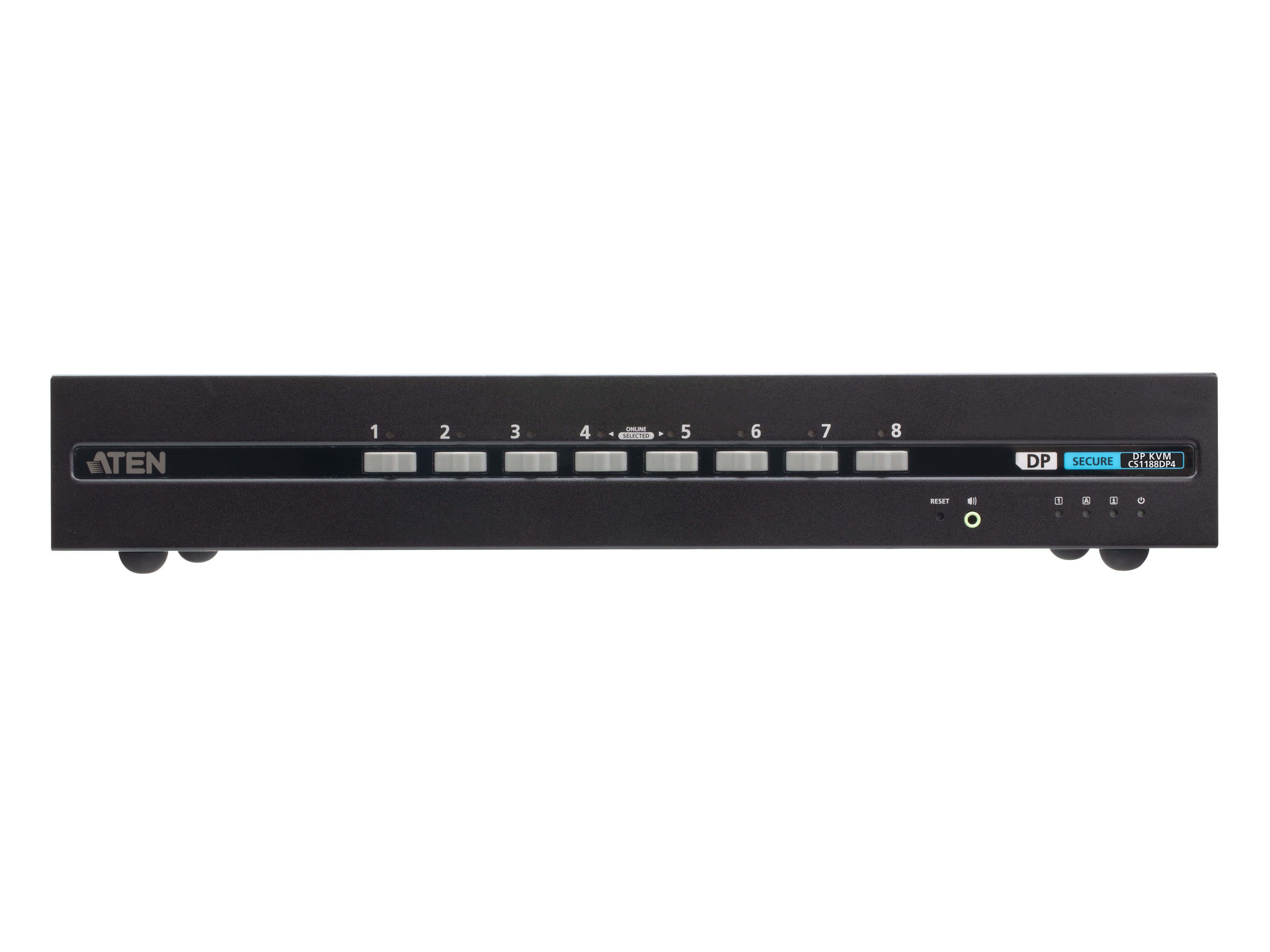 CS1188DP4 8-Port USB DisplayPort Secure KVM Switch (PSD PP v4.0 Compliant) by Aten