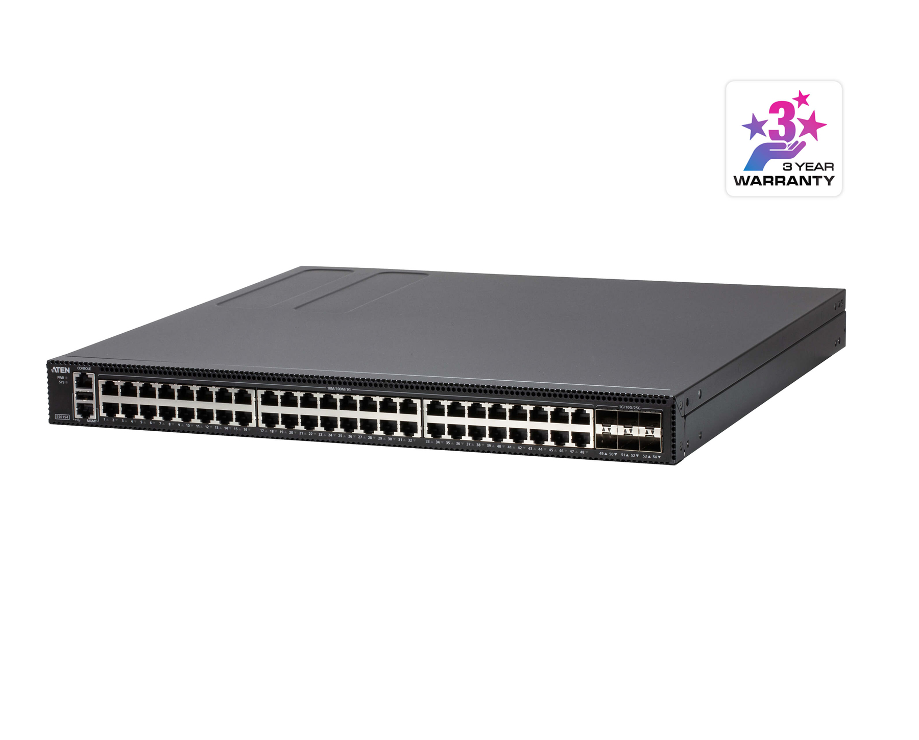 ES0154 54-Port Layer 2  Gigabit Ethernet Managed Switch by Aten