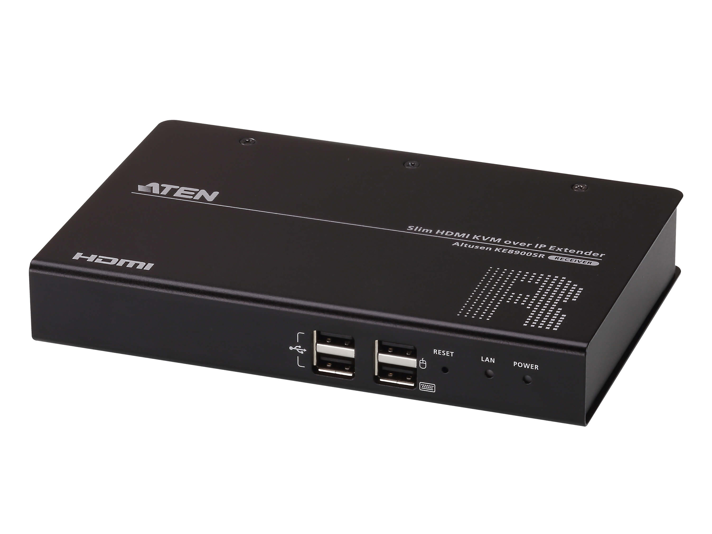 KE8900SR Slim HDMI Single Display KVM over IP Extender (Receiver) by Aten
