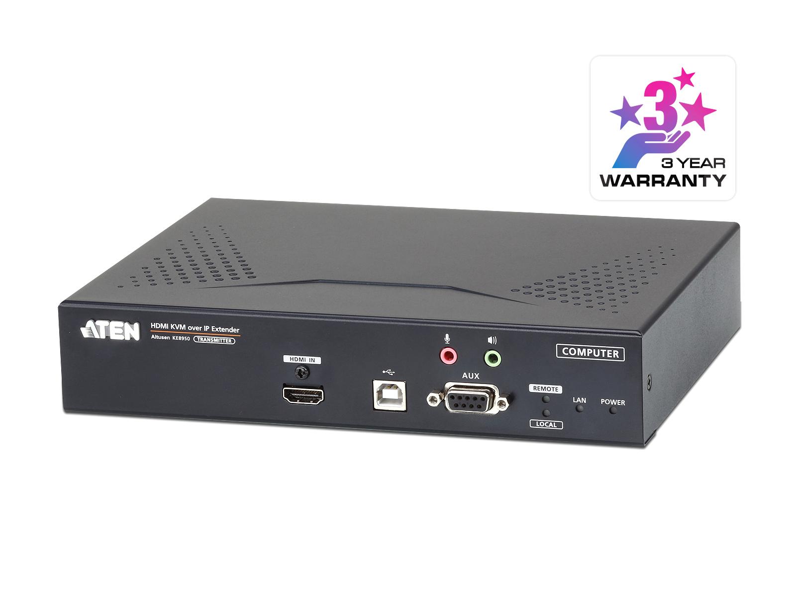 KE8950T 4K HDMI Single Display KVM over IP Extender (Transmitter) by Aten