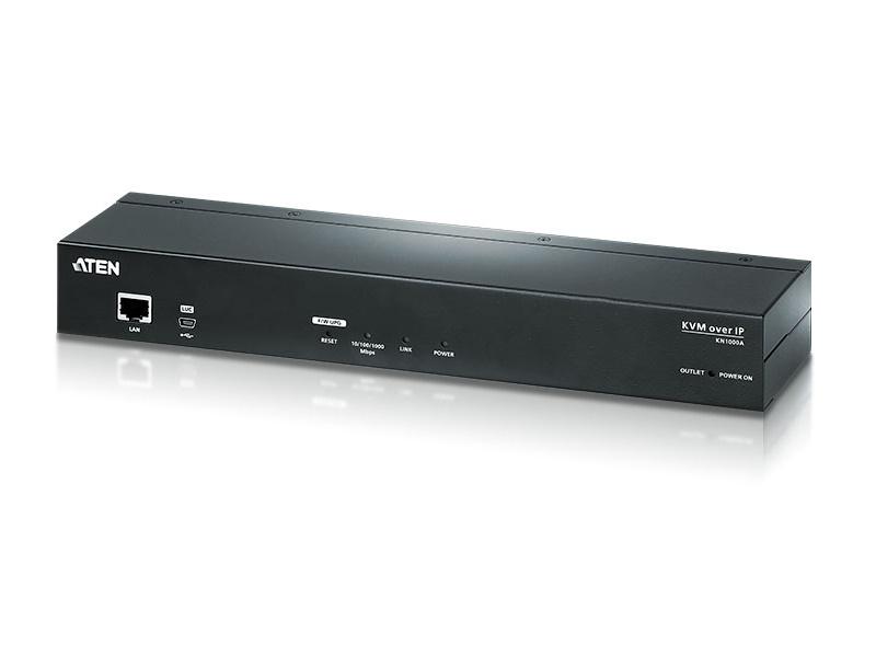 KN1000A Single Port KVM over IP Switch with Single Port Power Switch by Aten
