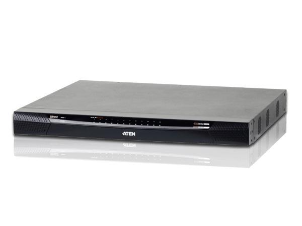 KN2124VA 24-Port Cat 5 KVM over IP Switch with Virtual Media by Aten