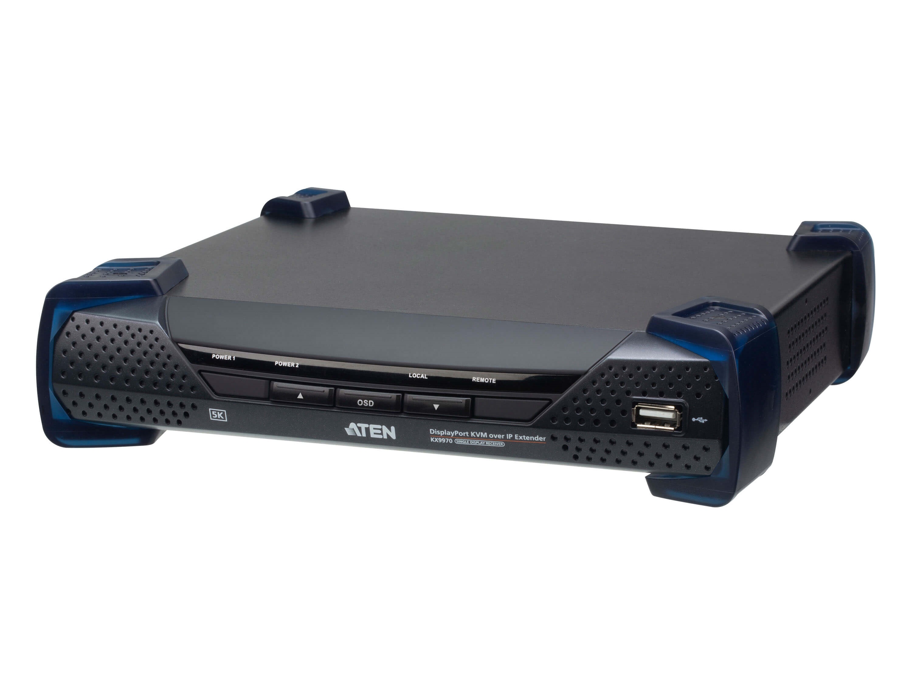 KX9970R 5K DisplayPort KVM over IP Receiver with 10Gb Network (Fiber and Copper) by Aten