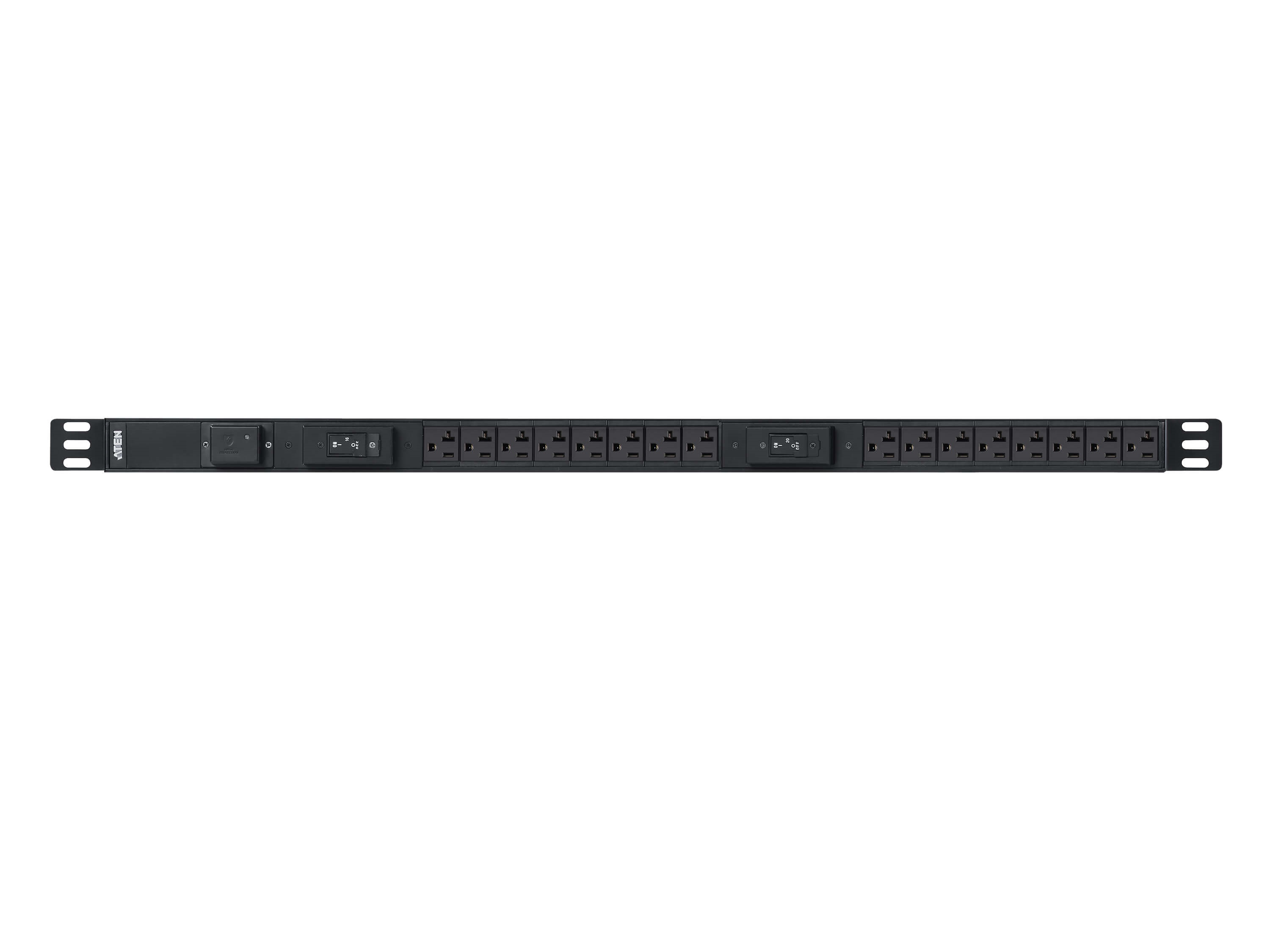PE0316SA Basic PDU with Surge Protection/100-120 VAC/30A Max by Aten