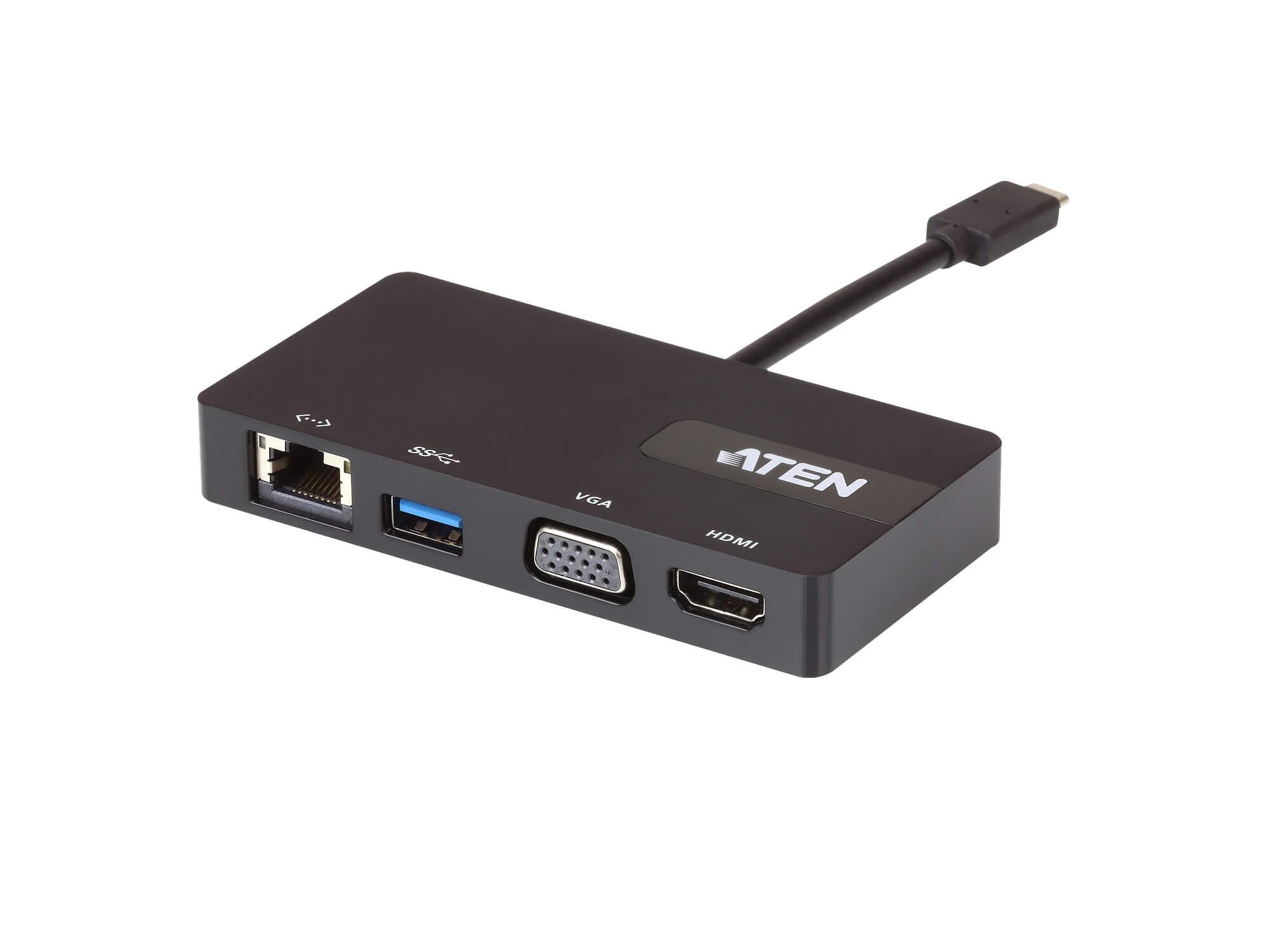 UH3232 USB-C Multiport Mini Dock by Aten
