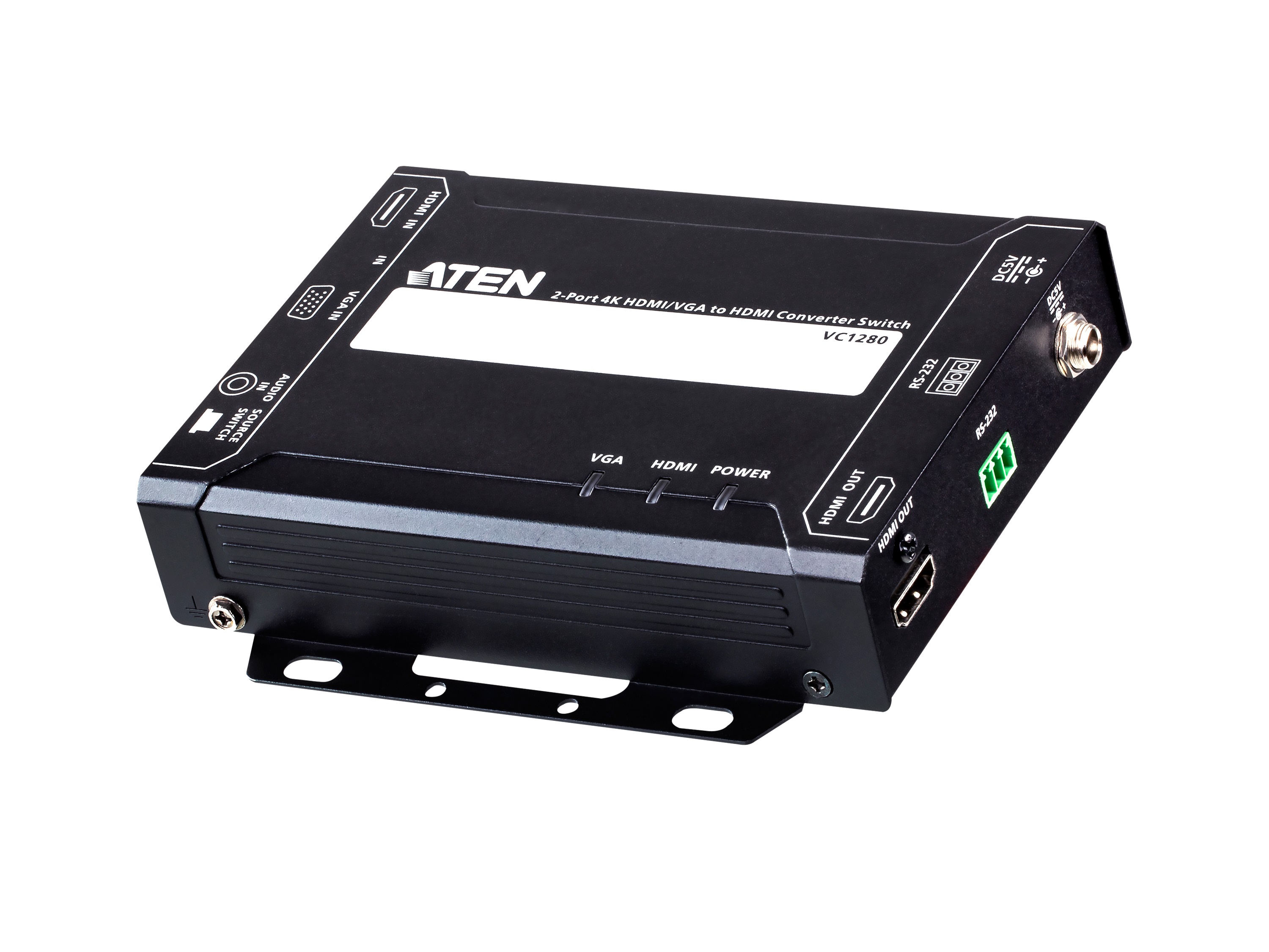 VC1280 2-Port 4K HDMI/VGA to HDMI Converter Switch by Aten