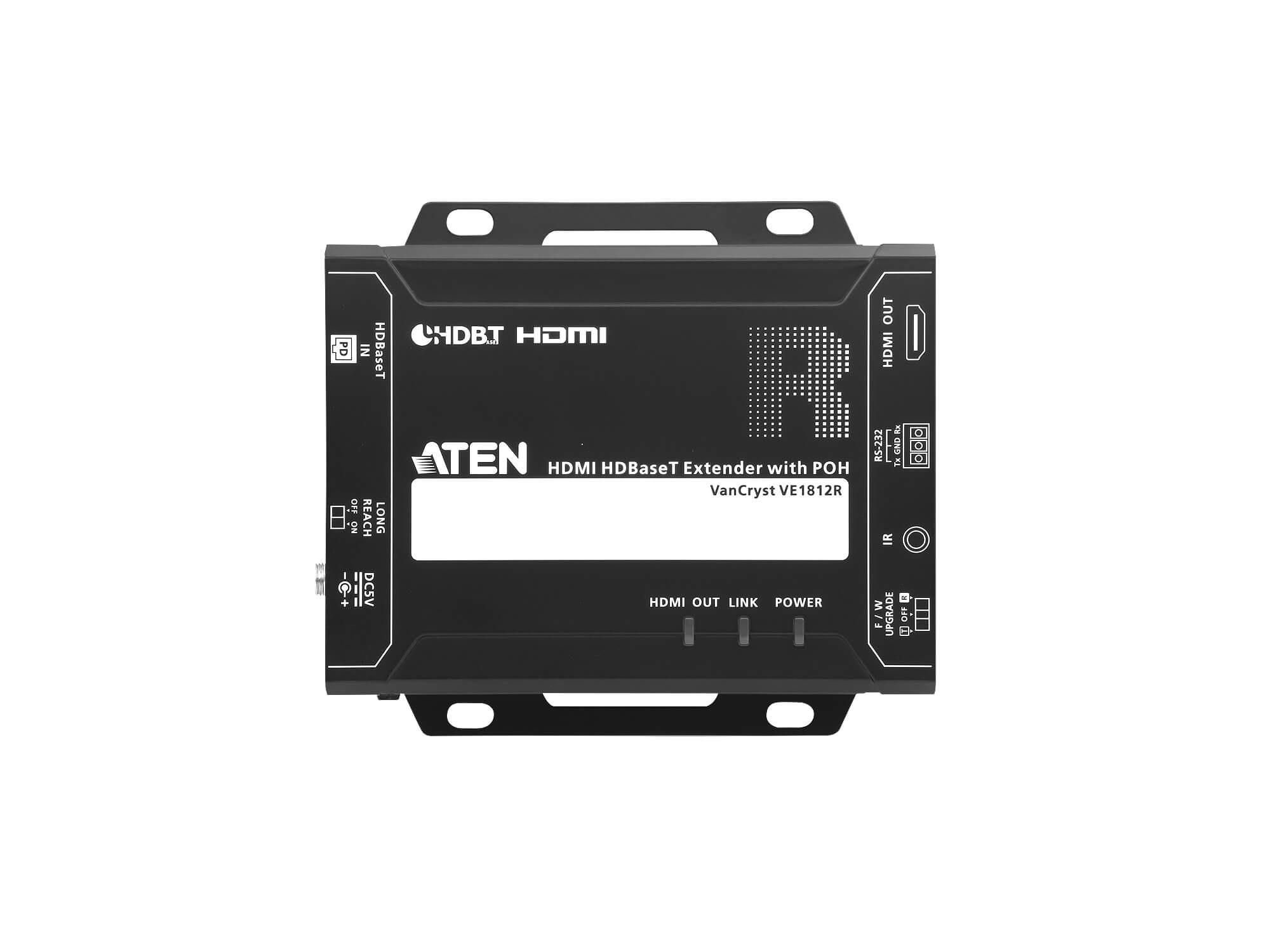 VE1812 HDMI HDBaseT Extender(Transmitter/Receiver) Kit with POH/4K 100m by Aten