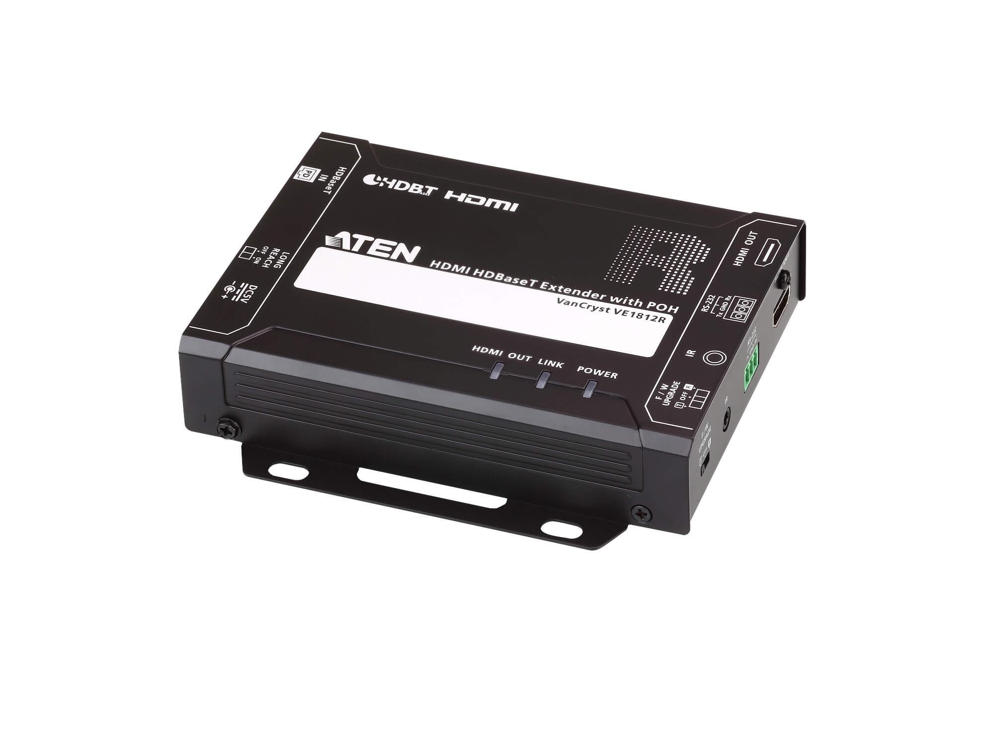 VE1812R HDMI HDBaseT Receiver with POH/4K 100m by Aten