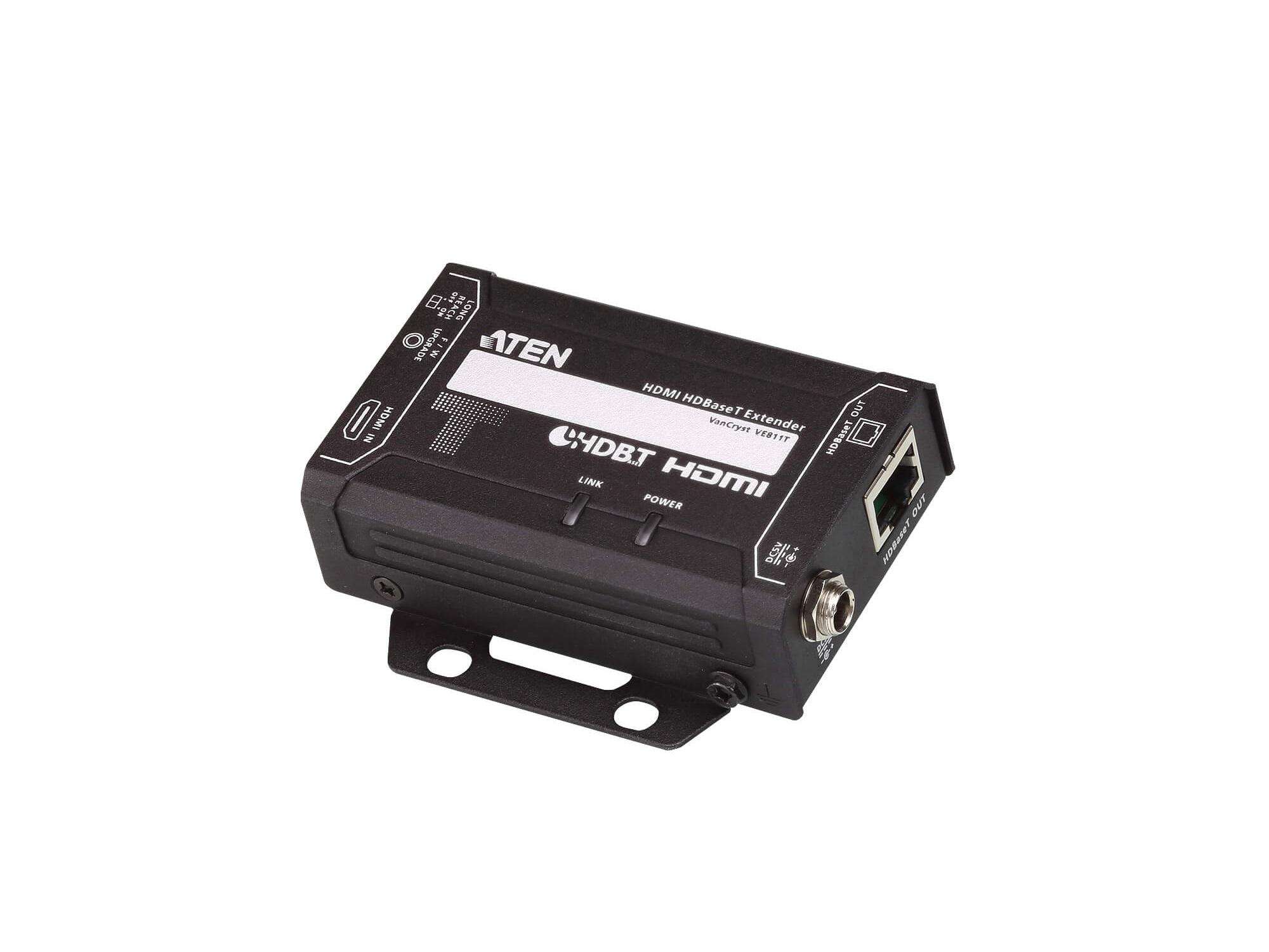 VE811 HDMI HDBaseT Extender (Receiver/Transmitter) Kit by Aten