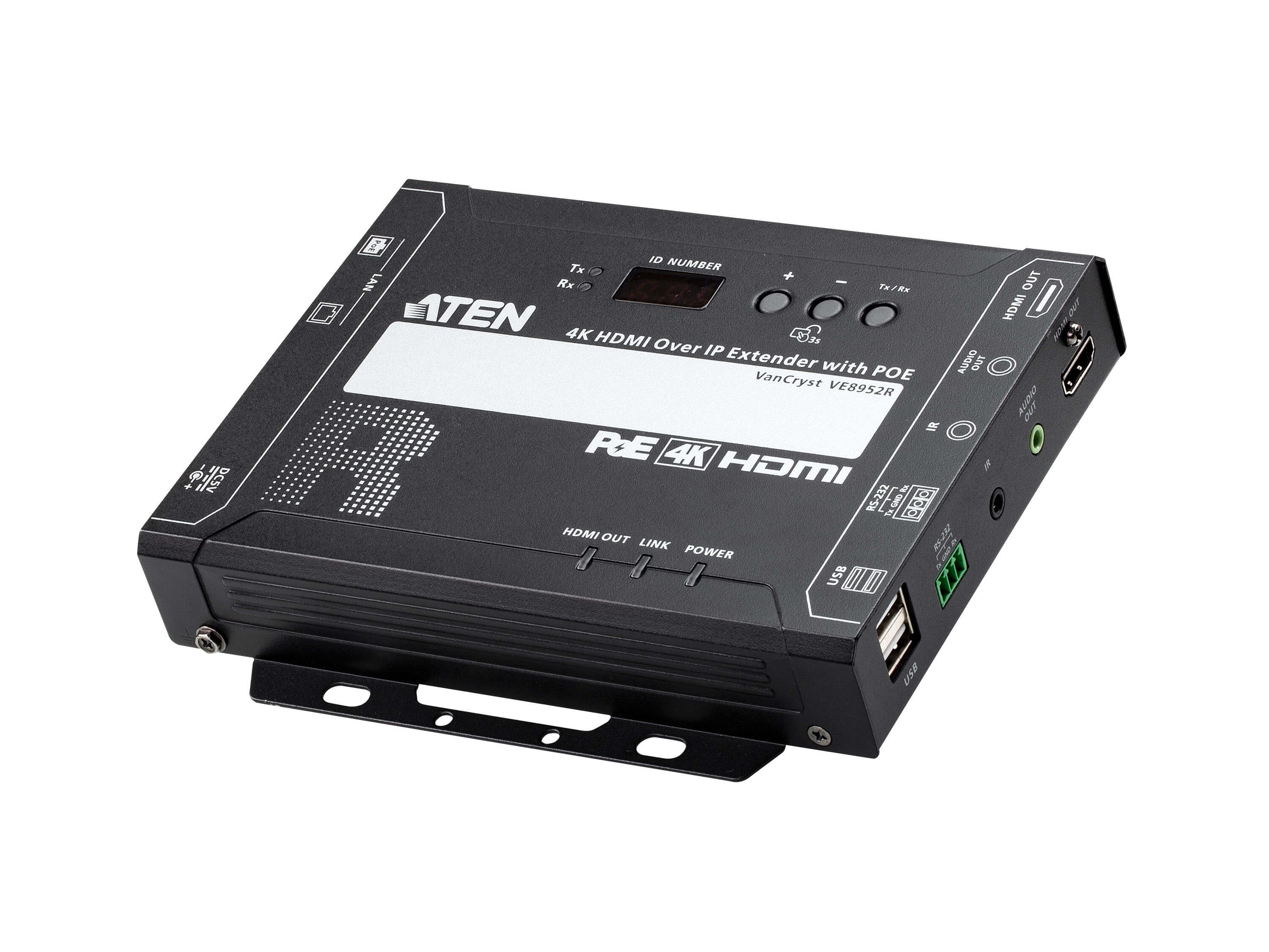 VE8952R 4K HDMI over IP Receiver with PoE by Aten