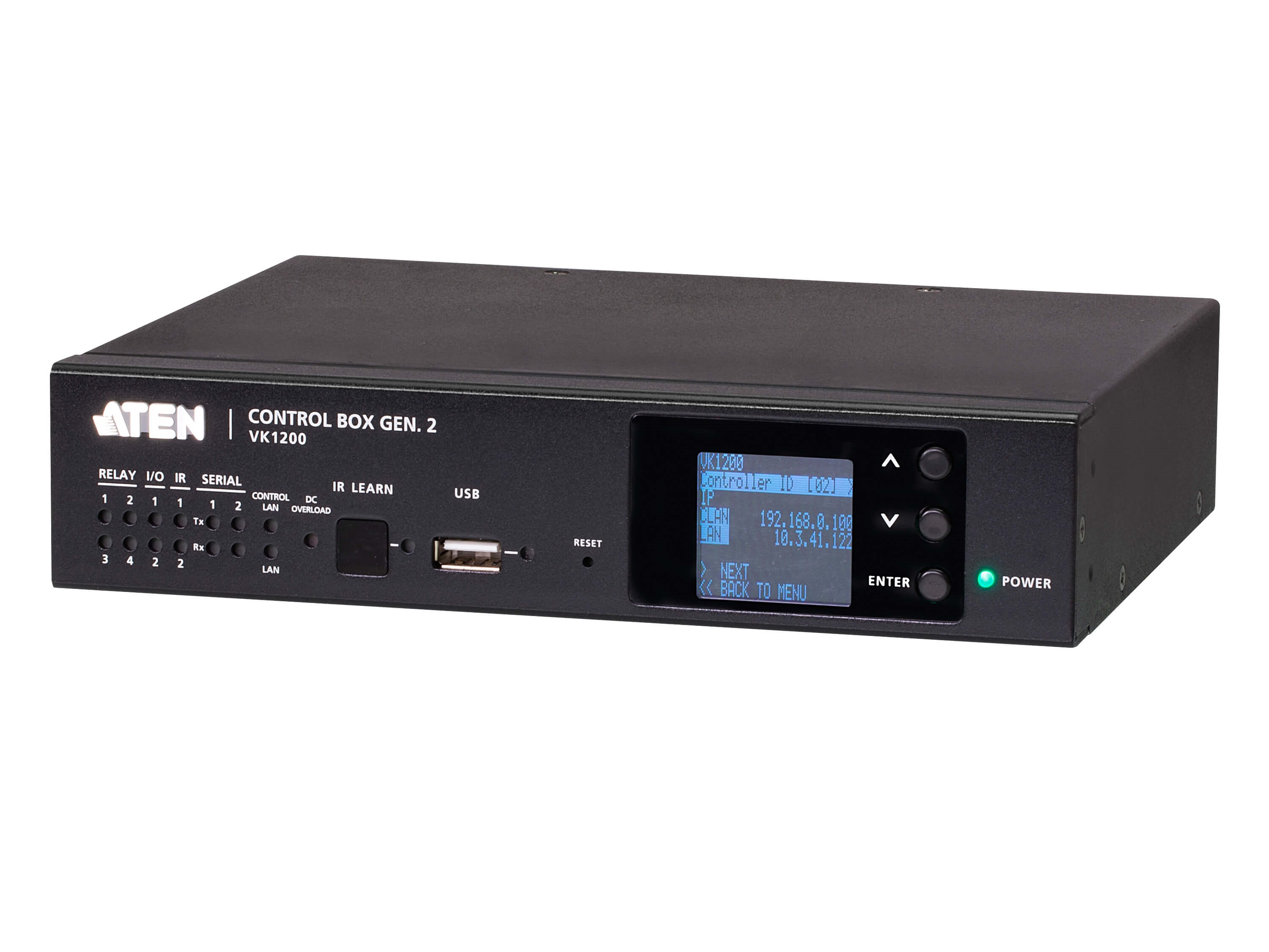 VK1200 Control System/Compact Control Box Gen/2 with Dual LAN by Aten