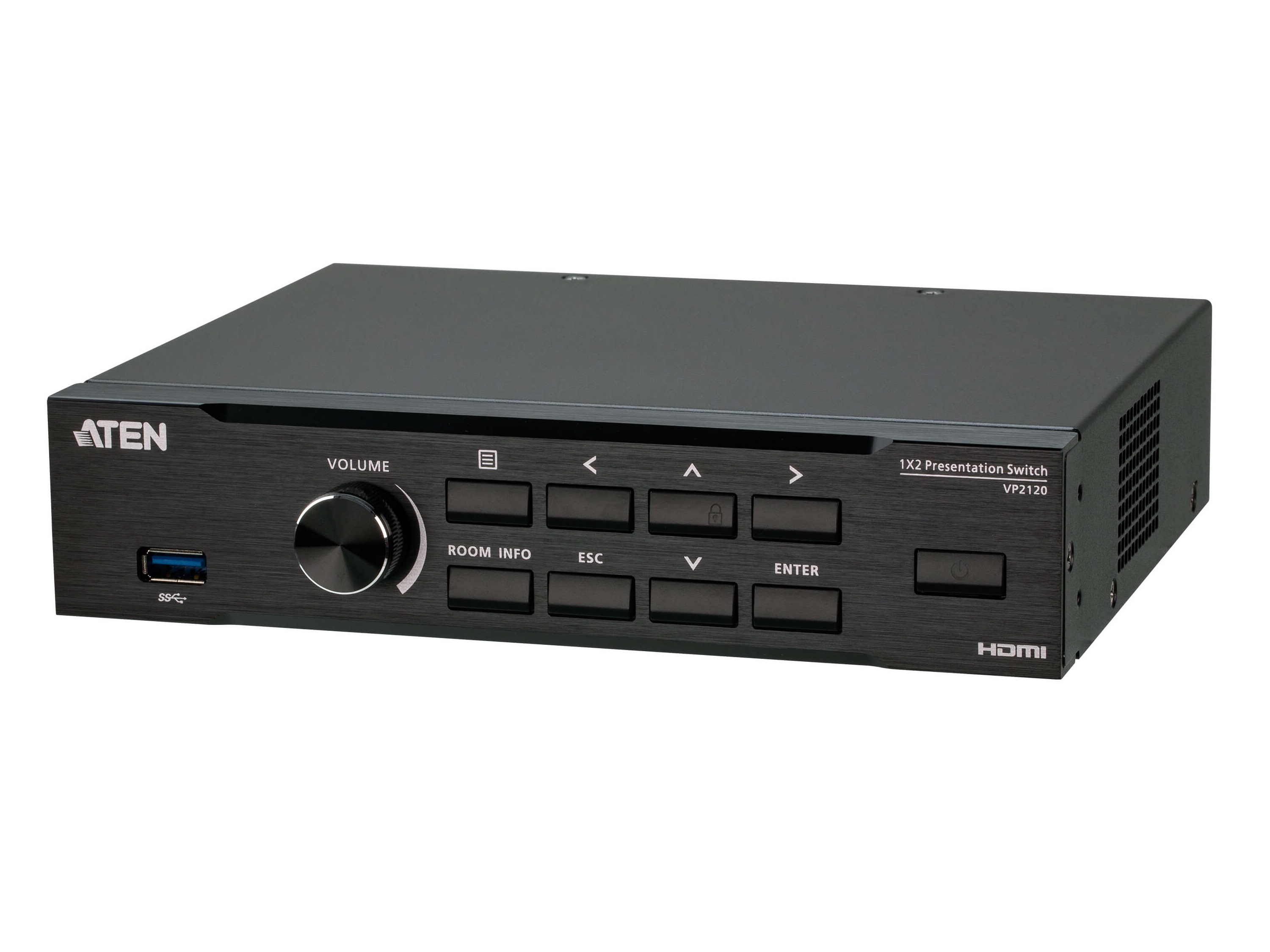 VP2120 Seamless Presentation Switch with Quad View Multistreaming by Aten