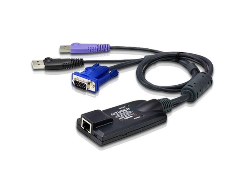 KA7177 USB VGA Virtual Media KVM Adapter with Smart Card Support by Aten