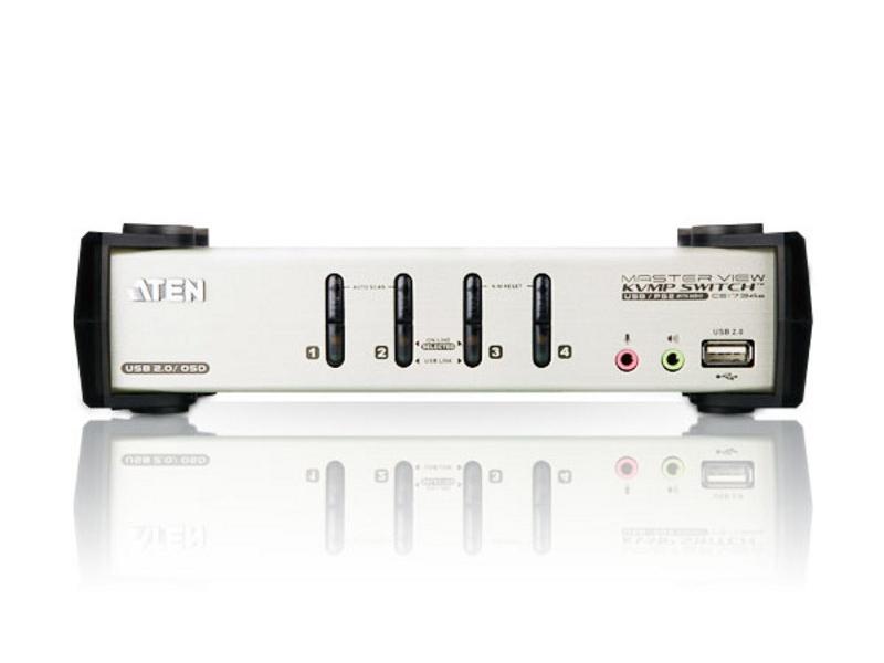 CS1734B 4-Port USB VGA KVMP Switch with OSD by Aten